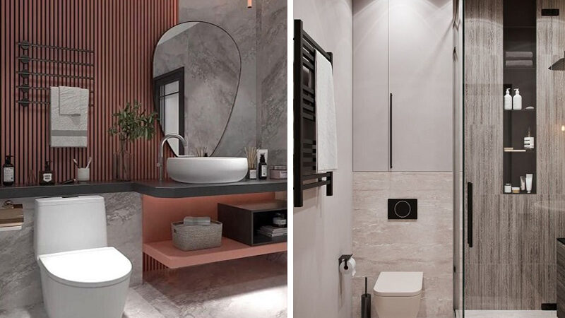 10 Best Attached Bathroom Designs In India 2024