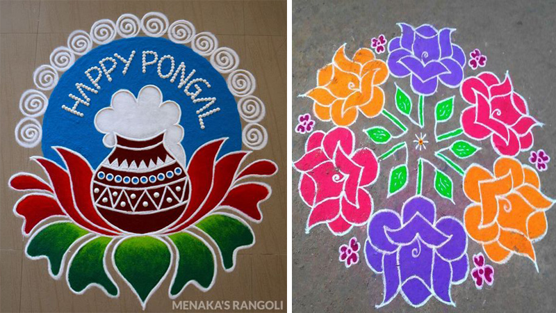 10 Latest Makar Sankranti Rangoli Designs In India 2024