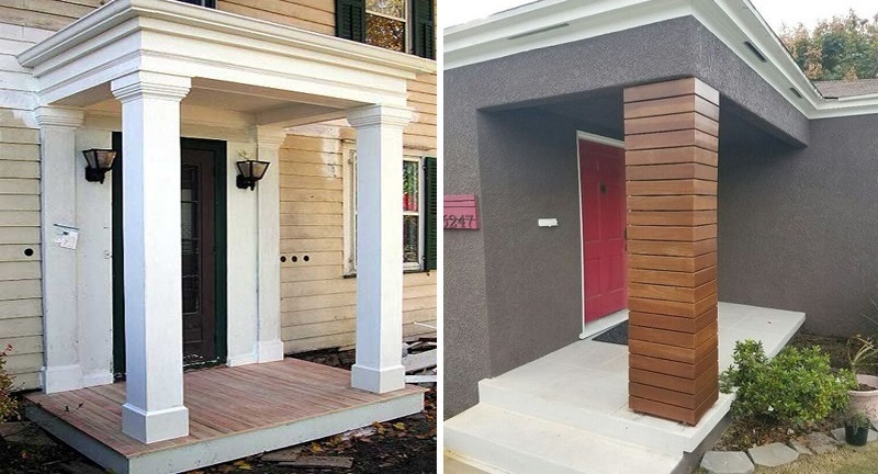 10 Modern Pillar Designs In Home Front 2023