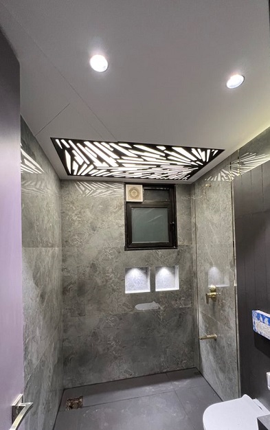 Bathroom Acrylic Ceiling Design