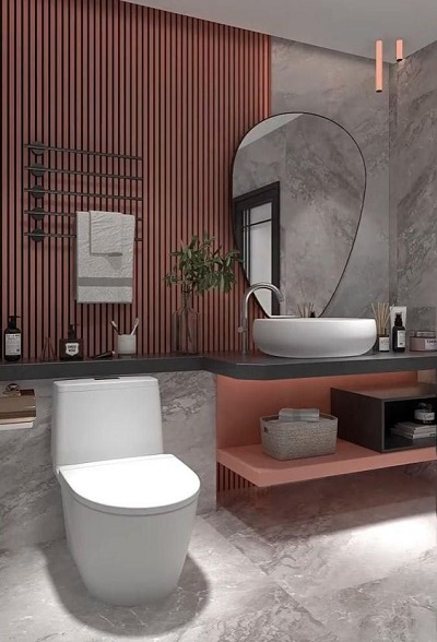 Latrine Bathroom Attached Design