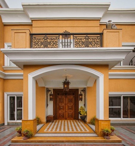 Pillar Design In Home Front Gate