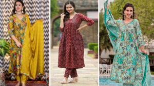 10 Latest Alia Cut Dress Designs In India 2024