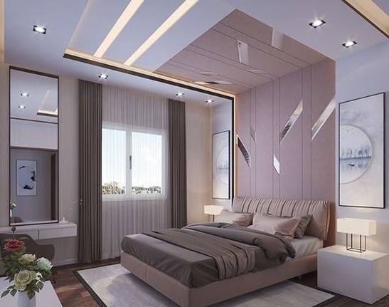Modern Bedroom Pop Design